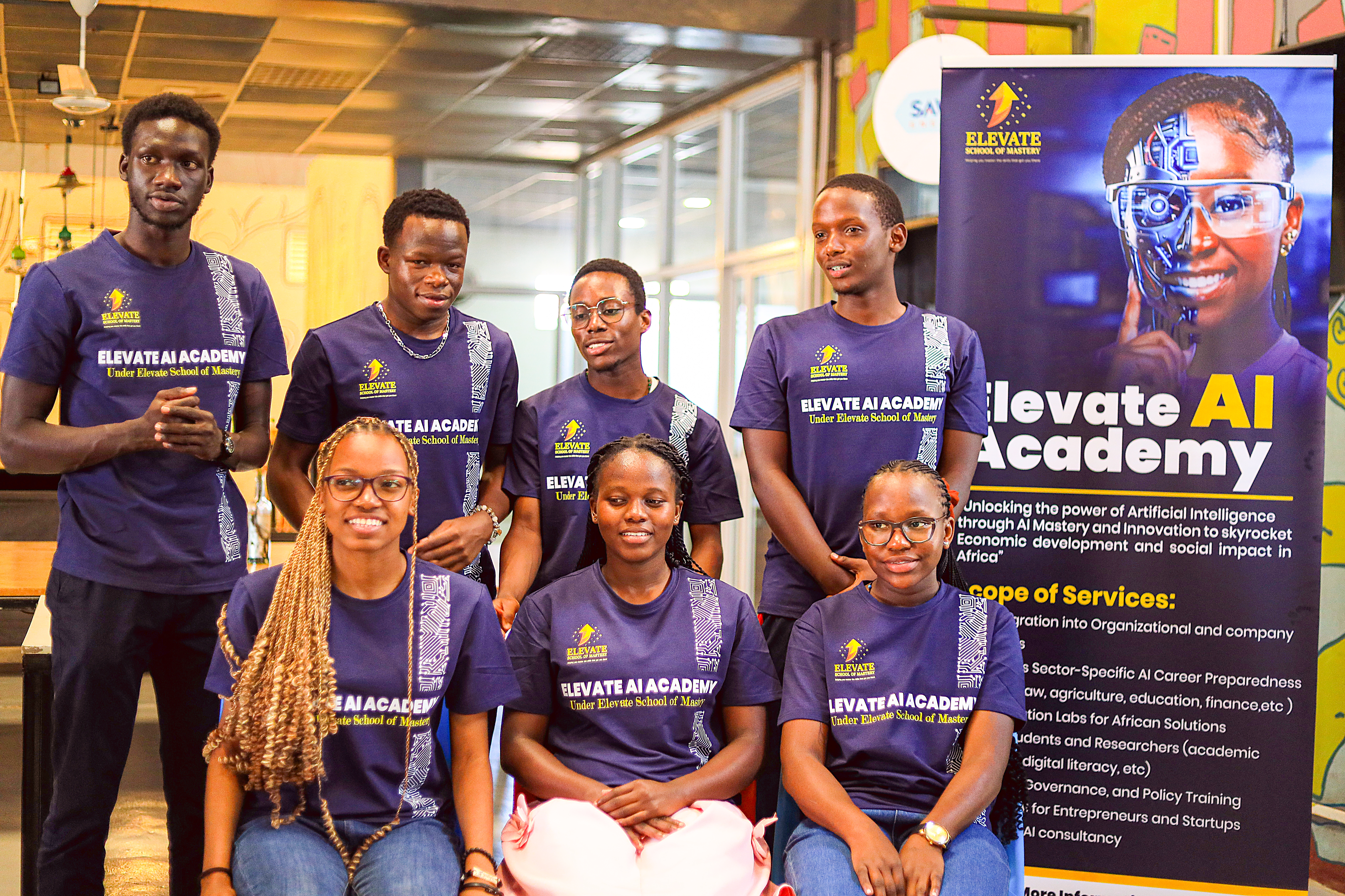 Students at Elevate AI Academy